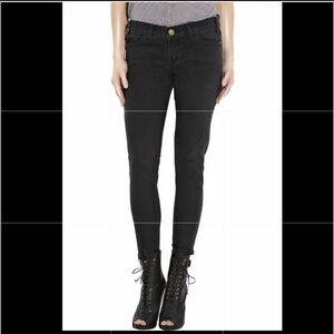 Current/Elliot The Side Zip Crop in Night